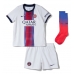 Paris Saint-Germain Ilya Zabarnyi #6 Bortedraktsett Barn 2026-27 Kortermet (+ Korte bukser)